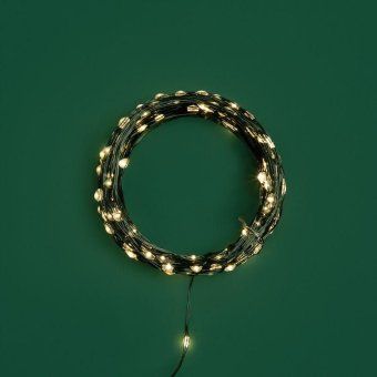 гирлянда светодиодная "роса" 20м 200led тепл. бел. ip20 с контроллером провод зел. neon-night 303-266 от магазина Штепсель и батарейка. - фото_7