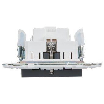 розетка skandy 16а с заземл. без защ. шторок sk-r05g графит iek sk-r11-16-k53 от магазина Штепсель и батарейка. - фото_5