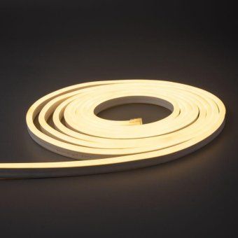 шнур светодиодный smd 20м 8х16мм 120led/м тепл. бел. односторонний гибкий неон neon-night 131-008 от магазина Штепсель и батарейка. - фото_9