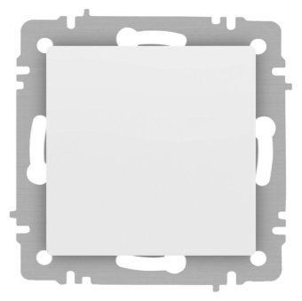 переключатель accent 6-103-01м 10а-250в ip20 су accent al/cu бел. матов. intro б0063476 от магазина Штепсель и батарейка.