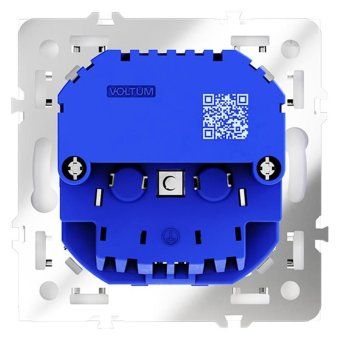 розетка 1-м сп s70 16а с usb a+с с заземл. защ. шторки механизм бел. матов. voltum vls040502 от магазина Штепсель и батарейка. - фото_5