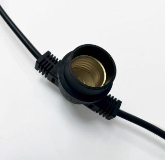 гирлянда уличная "белт-лайт" pbl-s60/l18+1.5 black e27 ip65 18м 60ламп 1.5м шнур соедин. в линию max750вт (лампы не в компл.; возможно использов. с фитолампами в теплице) pro jazzway 5040588a от магазина Штепсель и батарейка. - фото_4