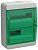 корпус пластиковый кмпн-24 ip65 зел. прозр. дверь tekfor iek tf5-kp72-n-24-65-k03-k06 от магазина Штепсель и батарейка.