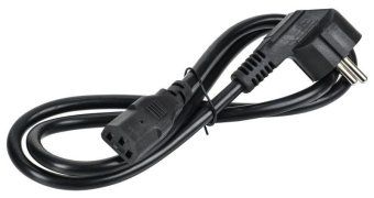 кабель электропит. pdu 3х1.5 1м с разъемами с13-din49441 (немец. станд.) itk pc-c13d-1m от магазина Штепсель и батарейка.