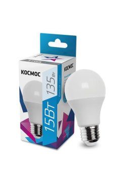 лампа светодиодная a60 15вт 4500к e27 220в космос lkecled15wa60e2745 от магазина Штепсель и батарейка.