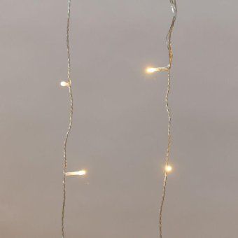 гирлянда светодиодная "светодиодный дождь" 2х1.5м 150led тепл. бел. 5.1вт 230в ip44 эффект мерцания прозр. провод neon-night 235-516 от магазина Штепсель и батарейка. - фото_3