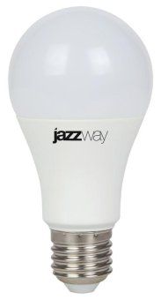 лампа светодиодная pled-lx 15вт a60 грушевидная 5000к холод. бел. e27 pro jazzway 5028395 от магазина Штепсель и батарейка.