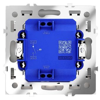 выключатель 1-кл сп s70 10а с подсветкой механизм бел. матов. voltum vls010202 от магазина Штепсель и батарейка. - фото_6