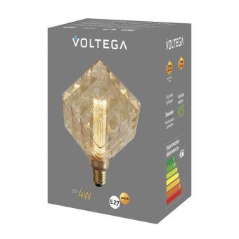 лампа светодиодная филаментная loft 271 s170197 1х4вт 1800к e27 voltega 8563 от магазина Штепсель и батарейка. - фото_7