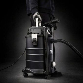 пылесос строительный kr30 1400вт 30л 4м kranz kr-16-1117 от магазина Штепсель и батарейка. - фото_3