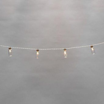 гирлянда светодиодная "баночки" 1.5м 10led тепл. бел. 0.1вт ip20 провод пвх прозр. элементы питания 2хaa (не в компл.) neon-night 303-096 от магазина Штепсель и батарейка. - фото_9