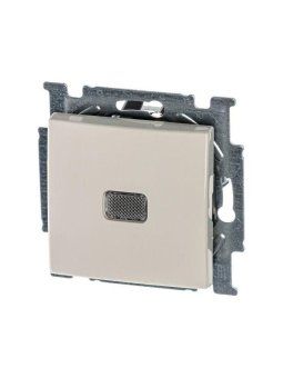выключатель 1-кл. 1п сп basic 55 10а ip20 с клавишей с линзой подсветки с лампой механизм сл. кость abb 2cka001012a2156 от магазина Штепсель и батарейка.