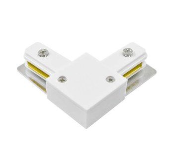 коннектор l-образный ptr cl-wh накладной/подвесной шинопровод бел. pro jazzway 5010840 от магазина Штепсель и батарейка.