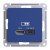 розетка usb atlasdesign тип a+c 45вт высокоскор. зу qc pd механизм аквамарин se atn001129 от магазина Штепсель и батарейка. - фото_3