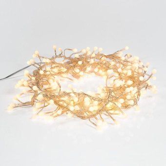 гирлянда светодиодная "мишура led" 3м 288led желт. 18вт 220-240в ip20 провод пвх прозр. neon-night 303-601 от магазина Штепсель и батарейка. - фото_10