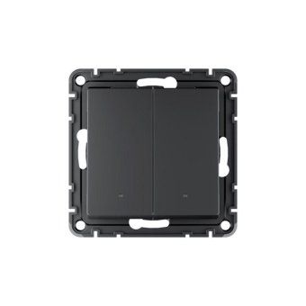 выключатель 2-кл. atlasdesign smart 10а (сх. 5) l+n с подсветкой zigbee механизм карбон se atn001053z от магазина Штепсель и батарейка. - фото_7