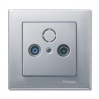 плата merten центральная tv/fm х2 х3 алюм. sche mtn297560 от магазина Штепсель и батарейка. - фото_3
