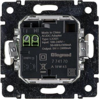 розетка usb 2-м сп valena сл. кость leg 774170 от магазина Штепсель и батарейка. - фото_39