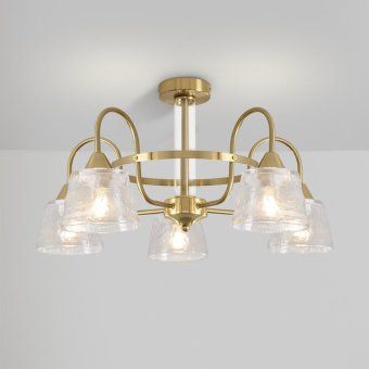 светильник caramel 5х60вт e27 ip20 подвесной freya fr5522pl-05bs1 от магазина Штепсель и батарейка. - фото_11