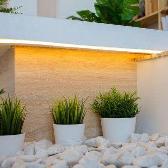 шнур светодиодный гибкий неон led smd 8х16мм 120led/м односторонний тепл. бел. 5м neon-night 131-006 от магазина Штепсель и батарейка. - фото_11