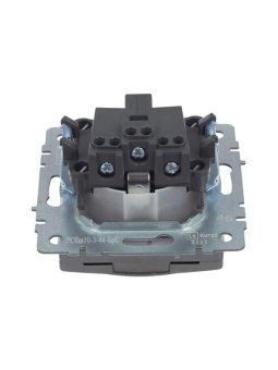 розетка brite рсбш10-3-44-брс 16а ip44 с заземл. защ. шторки с крышкой механизм сталь iek br-r16-16-44-k46 от магазина Штепсель и батарейка. - фото_4