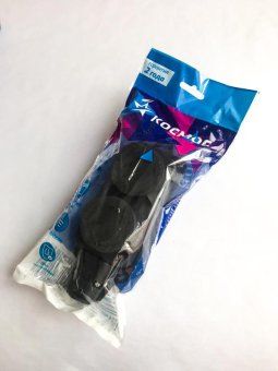 колодка удлинителя 2-м 16а ip44 с заземл. каучук черн. космос kksm-2g-z-ip(b)16a от магазина Штепсель и батарейка. - фото_2