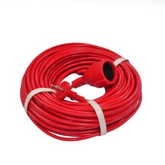 удлинитель-шнур 1х40м без заземл. 10а ip20 2.2квт пвс 2х1 domtok 2491 от магазина Штепсель и батарейка.