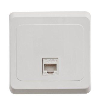розетка компьютерная 1-м сп этюд rj45 кат.5e бел. se komc-001b от магазина Штепсель и батарейка. - фото_4