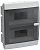 корпус пластиковый щрв-п-18 ip41 черн. прозр. дверь union compact iek uic-kp12-v-18-41-k01 от магазина Штепсель и батарейка.