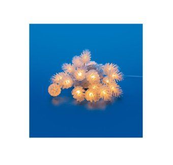 гирлянда led "шишки" uld-s0500-050/dta warm white ip20 pine cones 5м 50 диодов тепл. бел. свет провод прозр. uniel ul-00007192 от магазина Штепсель и батарейка.