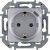 розетка 1-м сп inspiria 16а ip20 250в 2p+e немецк. стандарт с заряд. устройством usb тип c 1.5а 5в механизм алюм. leg 673772 от магазина Штепсель и батарейка.