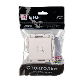 розетка компьютерная 1-м стокгольм rj45 механизм бел. proxima ekf eyk01-035-10 от магазина Штепсель и батарейка. - фото_8