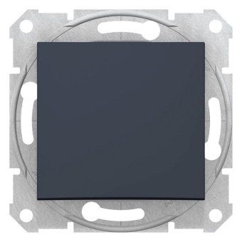 выключатель 1-кл. сп sedna 10а ip20 (сх. 1) 250в механизм графит sche sdn0100170 от магазина Штепсель и батарейка.
