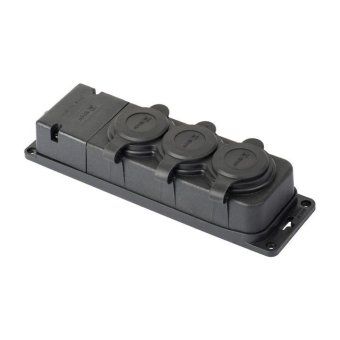колодка 3-м 16а ip44 2p+pe 230в с защ. крышками каучук proxima ekf rps-015-16-230-44-r от магазина Штепсель и батарейка.