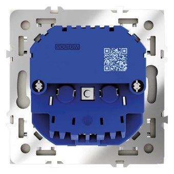 розетка 1-м сп s70 16а с usb a+с с заземл. защ. шторки механизм сталь voltum vls040505 от магазина Штепсель и батарейка. - фото_4
