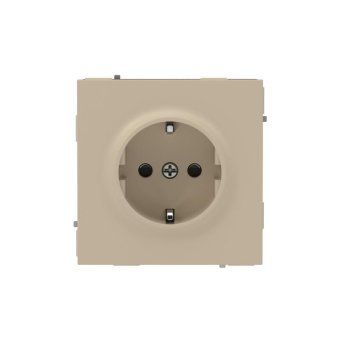 розетка силовая kant 2p+e защ. шторки ванильн. марципан dkc 7015003 от магазина Штепсель и батарейка.