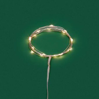 гирлянда светодиодная роса 2м 20 led теплый бел. ip20 2хаа (в комплект не входят) neon-night 302-056 от магазина Штепсель и батарейка. - фото_6