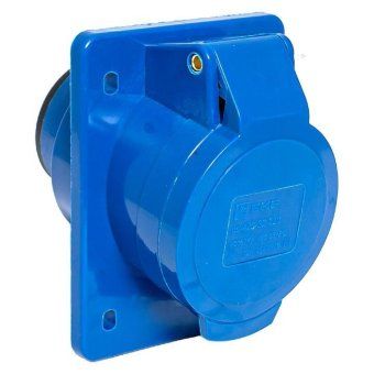 розетка скрыт. уст. 32а 220в 2p+e ip44 (423) ekf ps-423-32-220 от магазина Штепсель и батарейка.