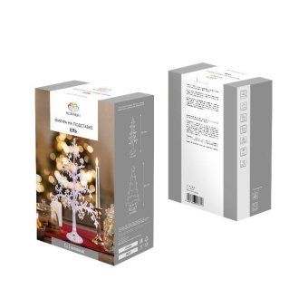 фигура светодиодная "ель" 51см 15led бел. 1вт ip20 на подставке элементы питания 3хaaa (не в компл.) neon-night 513-033 от магазина Штепсель и батарейка. - фото_4