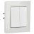 выключатель проходной 2-кл. сп brite вс10-2-6-брб 10а механизм бел. iek br-v22-0-10-k01 от магазина Штепсель и батарейка. - фото_5