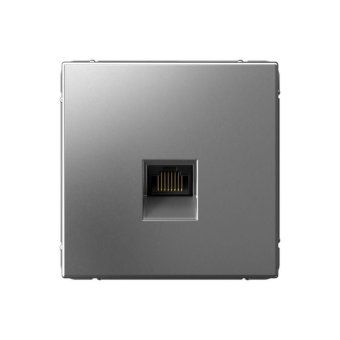розетка компьютерная artgallery rj45 кат.6a механизм сталь se gal000986 от магазина Штепсель и батарейка.