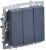 выключатель 3-кл. сп brite вс10-3-0-брм 10а механизм маренго iek br-v30-0-10-k35 от магазина Штепсель и батарейка.