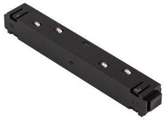 коннектор питания прямой trm20-pc-b для магнитн. шинопроводов trm-r20/trm-pc20/trm-s20 nova 48в черн. эра б0054795 от магазина Штепсель и батарейка.