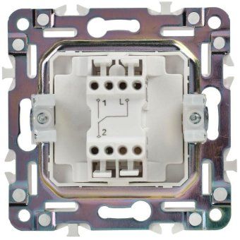 выключатель проходной 1-кл. skandy 10а sk-v02w арктич. бел. iek sk-v12-0-10-k01 от магазина Штепсель и батарейка. - фото_6
