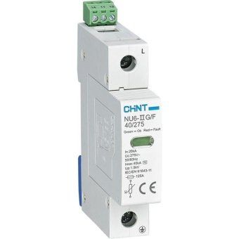 ограничитель импульсных перенапряжений nu6-iig 1п in=15ка uc=440в im=40ка (r) chint 252494 от магазина Штепсель и батарейка.