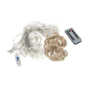 гирлянда светодиодная "роса "светодиодный дождь" 6х3м led бел. 24вт ip20 usb+пульт управления neon-night 315-995 от магазина Штепсель и батарейка. - фото_12