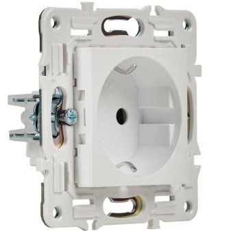 розетка skandy 16а с заземл. защ. шторки sk-r04w арктич. бел. iek sk-r14-16-k01 от магазина Штепсель и батарейка. - фото_5