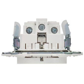 розетка skandy 16а с заземл. без защ. шторок sk-r05w арктич. бел. iek sk-r11-16-k01 от магазина Штепсель и батарейка. - фото_5