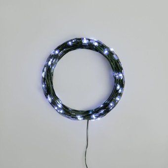 гирлянда "роса" 20м 200led бел. ip20 230в с контроллером провод зел. neon-night 303-265 от магазина Штепсель и батарейка. - фото_3