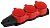 колодка эра kx-3e-red-ip44 каучуковая с заземлением 3 розетки 16a ip44 красн. эра б0068393 от магазина Штепсель и батарейка.